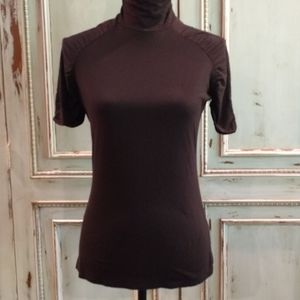 The Limited dark brown top M